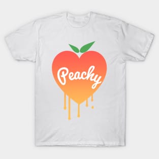 Peachy Ink Heart T-Shirt